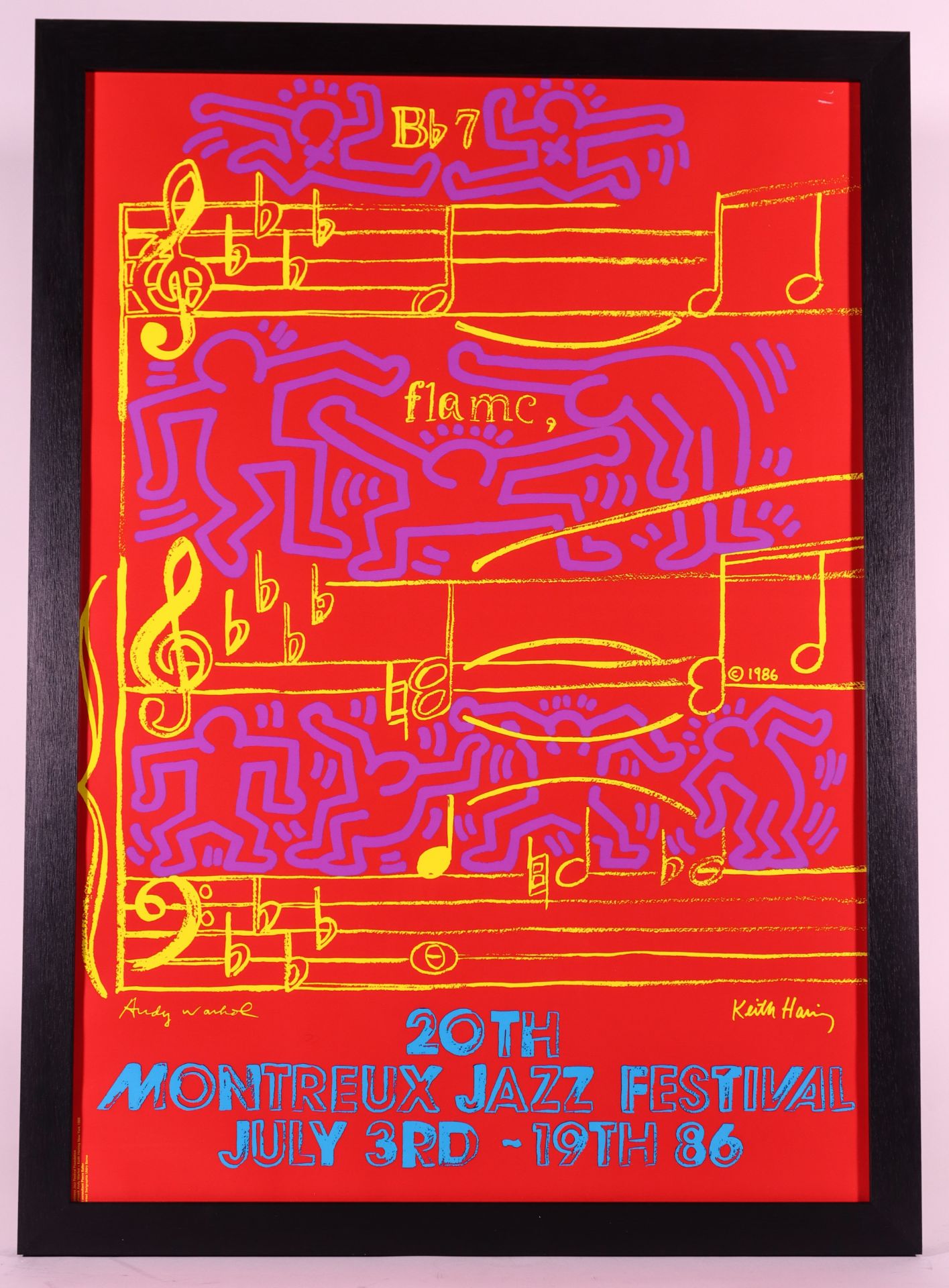 Keith HARING (After) (1958-1990) - Andy WARHOL