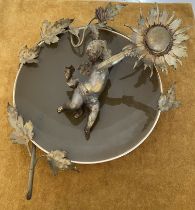 Plate with Bronze Angel