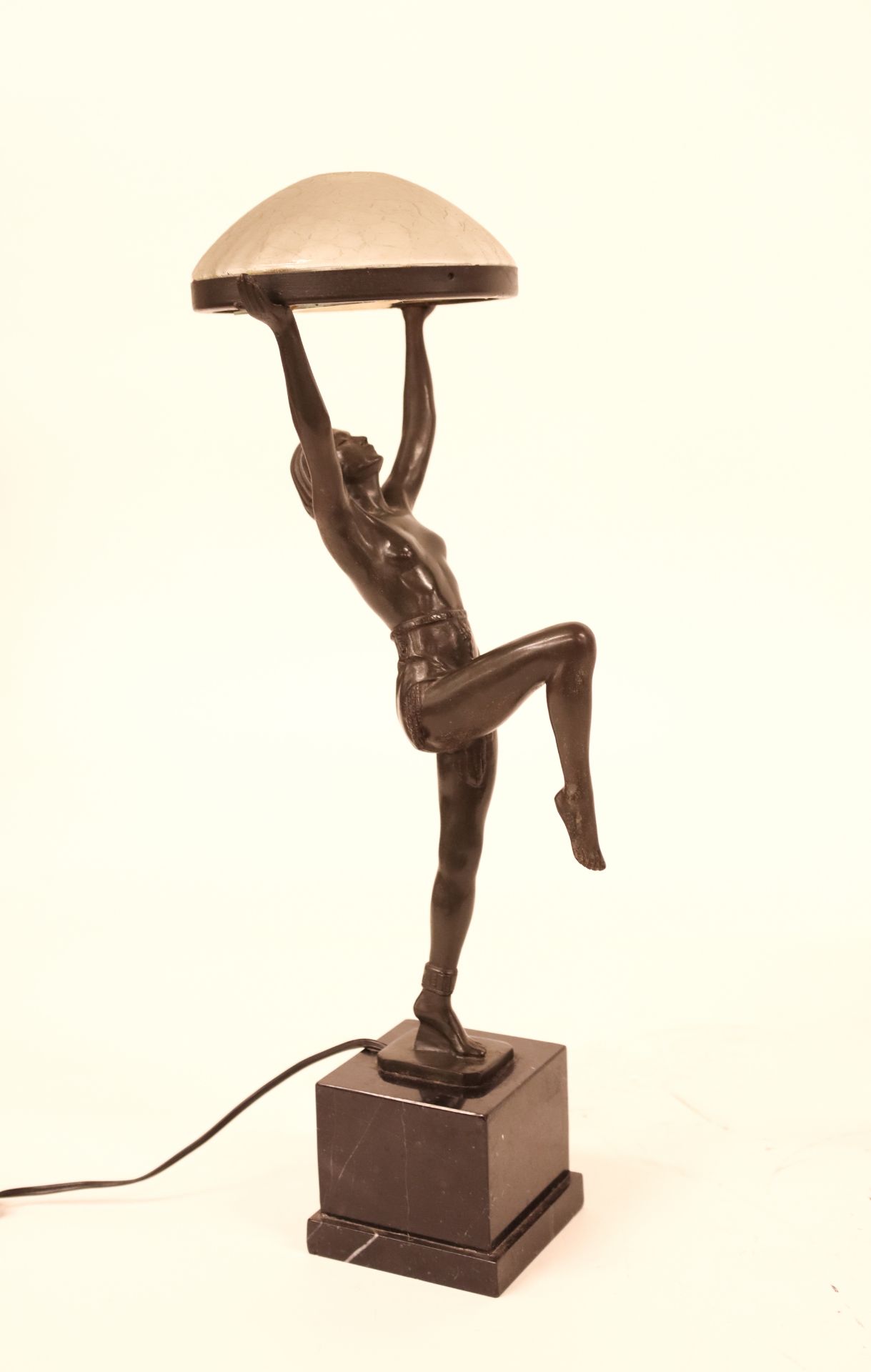 Bronze lamp Art Nouveau