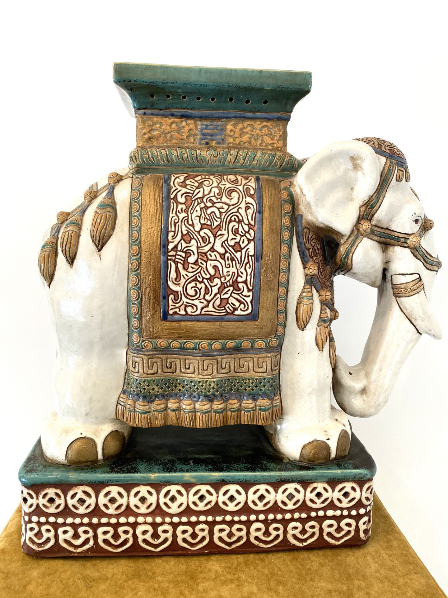 Elephant in Eastern Porcelain