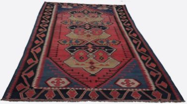 KILIM KAZAK Russia 19th century - 322 x 170 cm