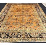 SAROUGH Iran Antique Approximately 1880 - 375 x 280 cm