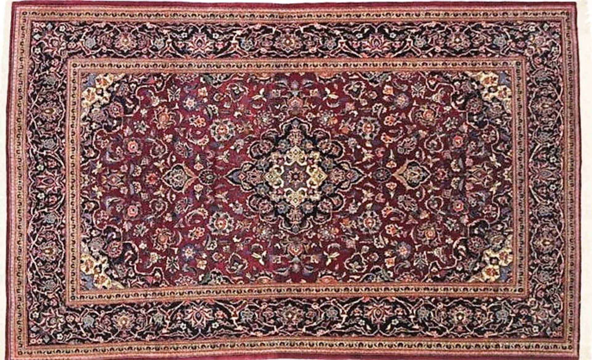 KASHAN Iran - 215 x 135 cm - Image 3 of 9