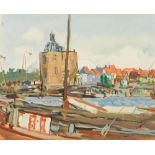 Carl Fahringer: Enkhuizen near Hoorn, Netherlands