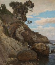 Alfred Zoff: On the coast of Nervi