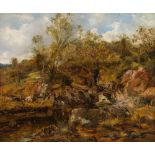 Emil Jakob Schindler: Landscape with stream