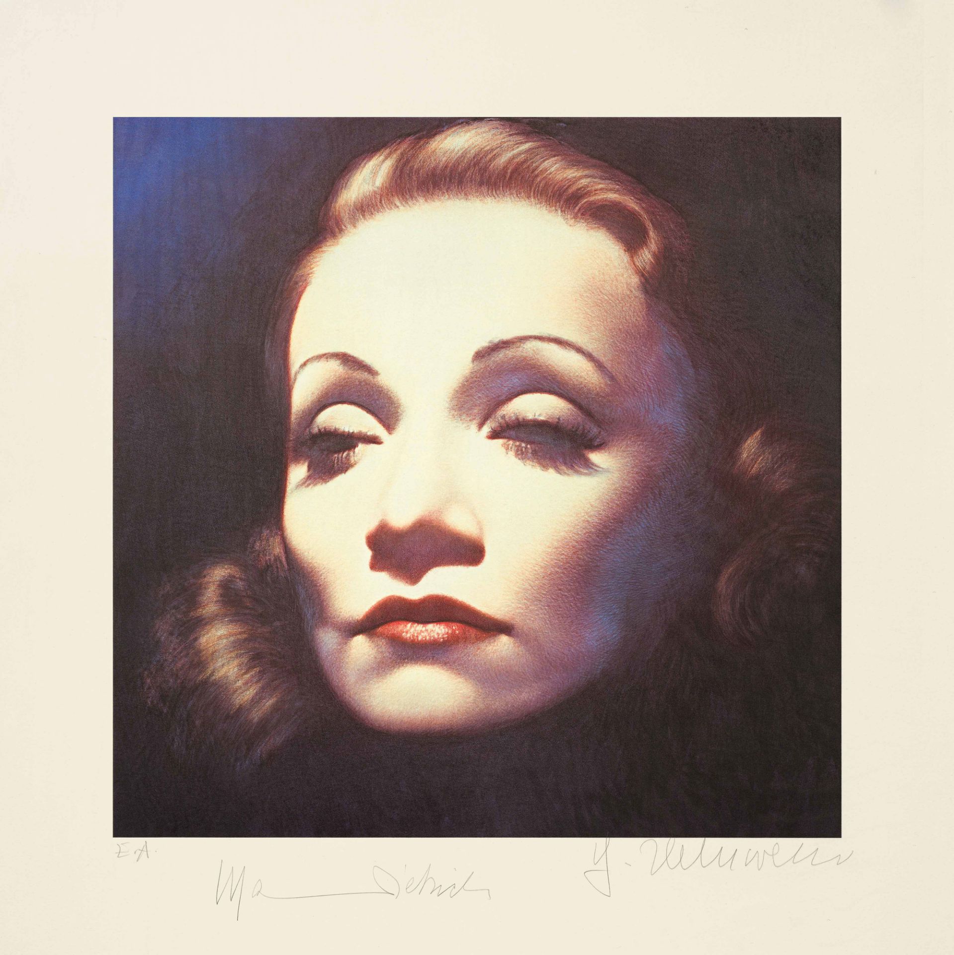 Gottfried Helnwein: Marlene Dietrich