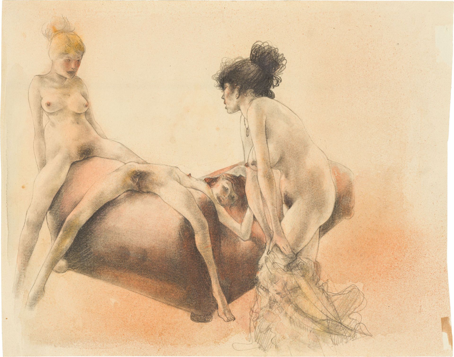 Otto Rudolf Schatz: Erotic depiction - Image 2 of 2