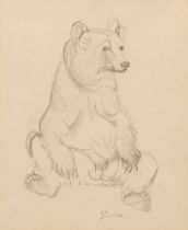 Ludwig Heinrich Jungnickel: Seated bear