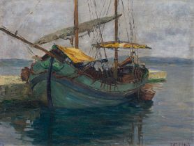 Helda Dettelbach: Fishing boat