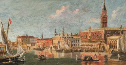 Artist of the 19th century: View of Venice