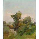 Artist of the 19th century: Alluvial landscape