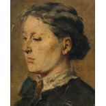 Artist of the 19th/20th century: Portrait of a woman