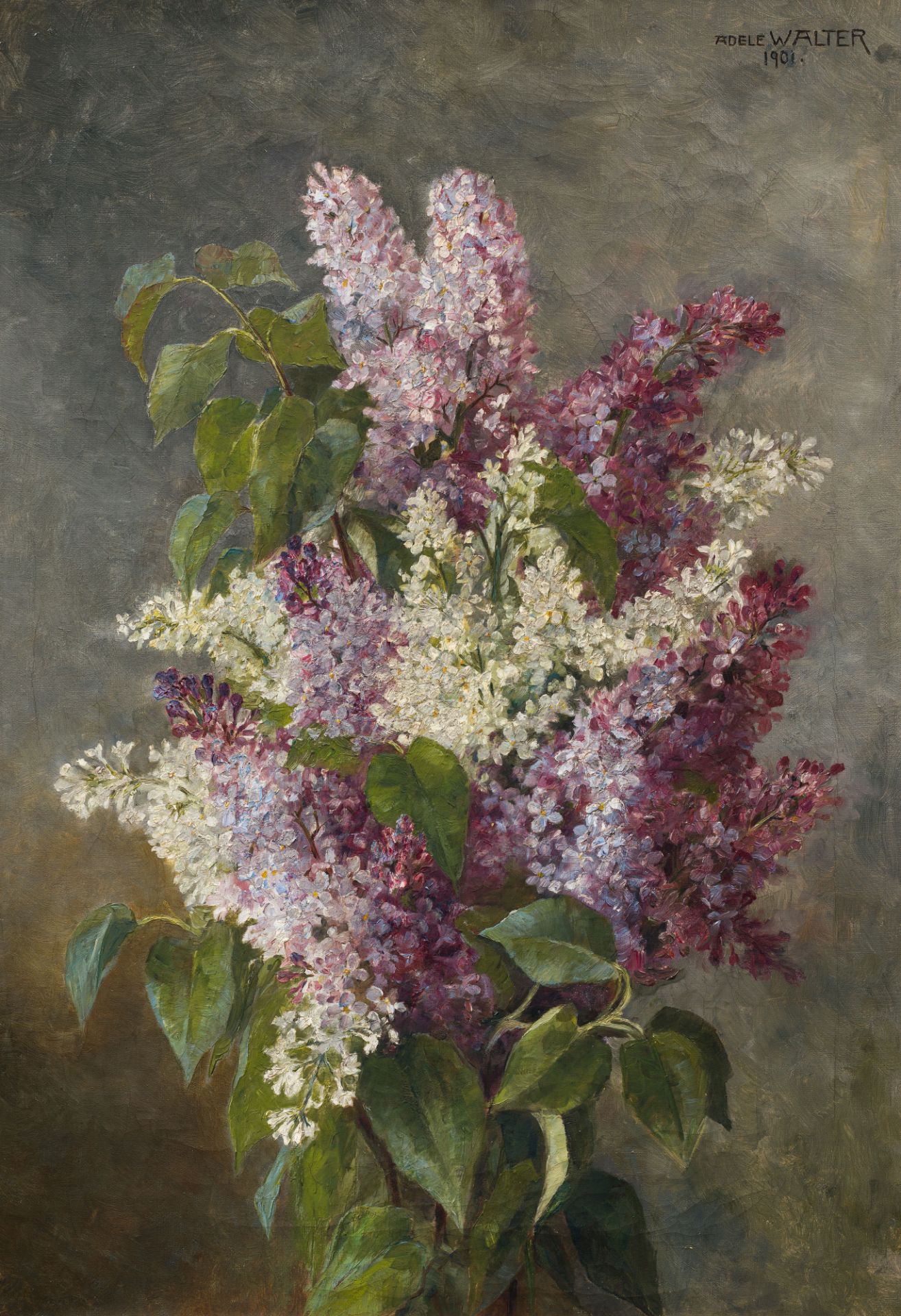 Adele Walter: Lilac bouquet