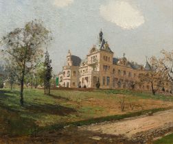 Carl Moll: In the palace gardens