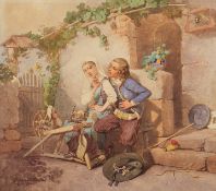 Marohn, Ferdinand (1839 Gransee - 1842, deutscher Genre- und Landschaftsmaler),