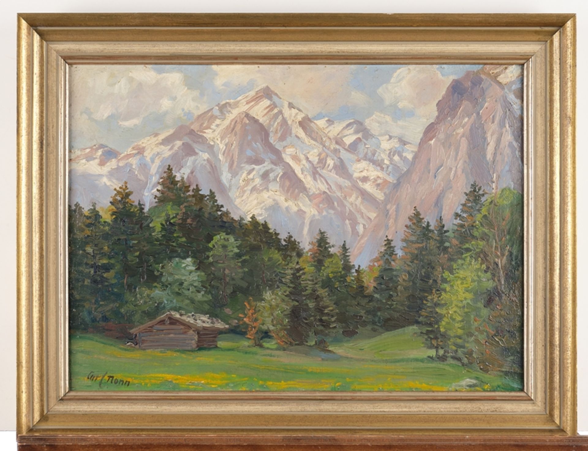 Nonn, Carl (Bonn 1876 - 1949 ebda., in Bonn tätiger Landschafts- und Stilllebenmaler, v.a. von Eife - Bild 2 aus 4