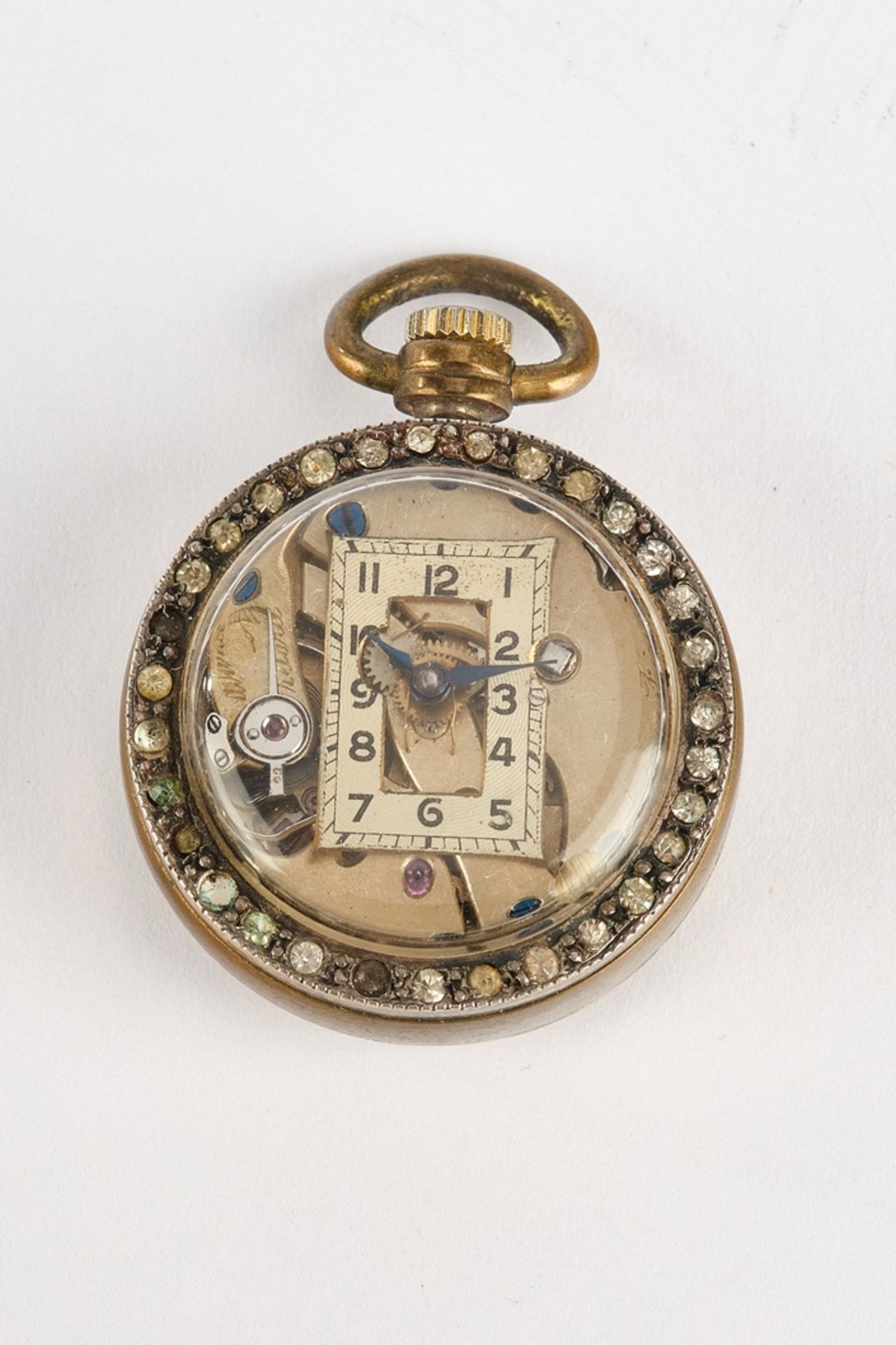 Ladies' watch / pendant watch, Besançon, France, 1st quarter 20th century, or , Besançon, France, 1 - Image 3 of 3