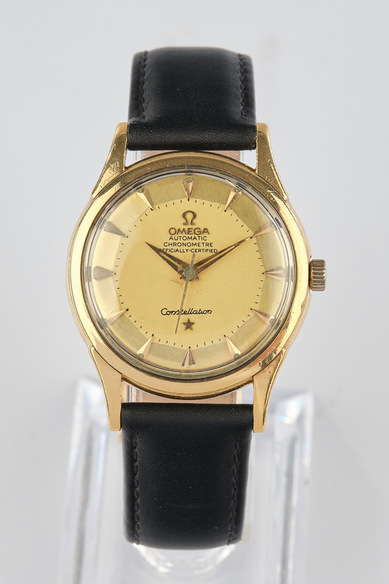 Omega Constellation / "Pie Pan", Switzerland, 1959, Ref. OT 14.381, case GG 750, automatic movement