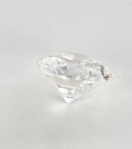 Loser Brillant, 1.30 ct., GIA-Zertifikat vom 28. Februar 2017, demnach lupenrein / if, feines weiß