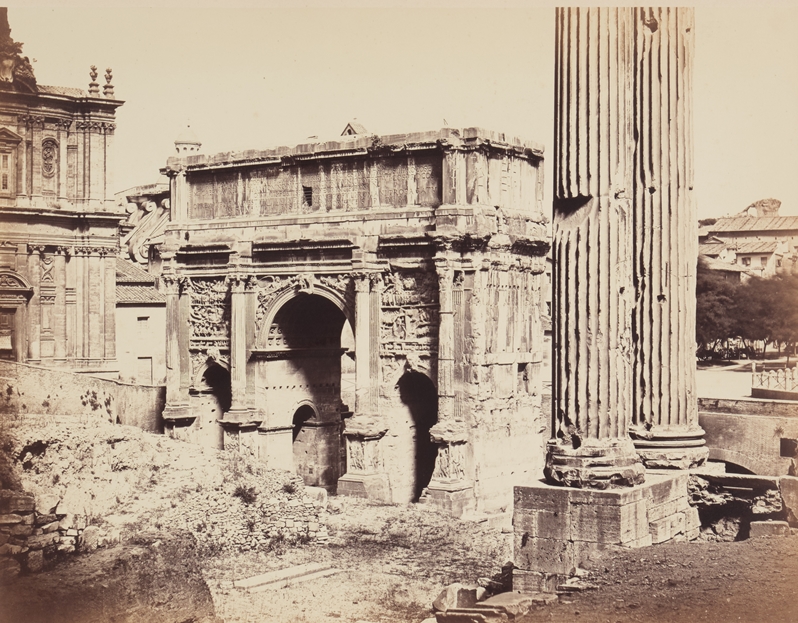 11 photographs, ", "Views of Rome", Rome, c. 1865, Josef Spithöver (1813-1892), albumen prints each