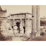 11 Fotografien, "Ansichten von Rom", Rom, um 1865, Josef Spithöver (1813-1892), Albuminabzüge je au