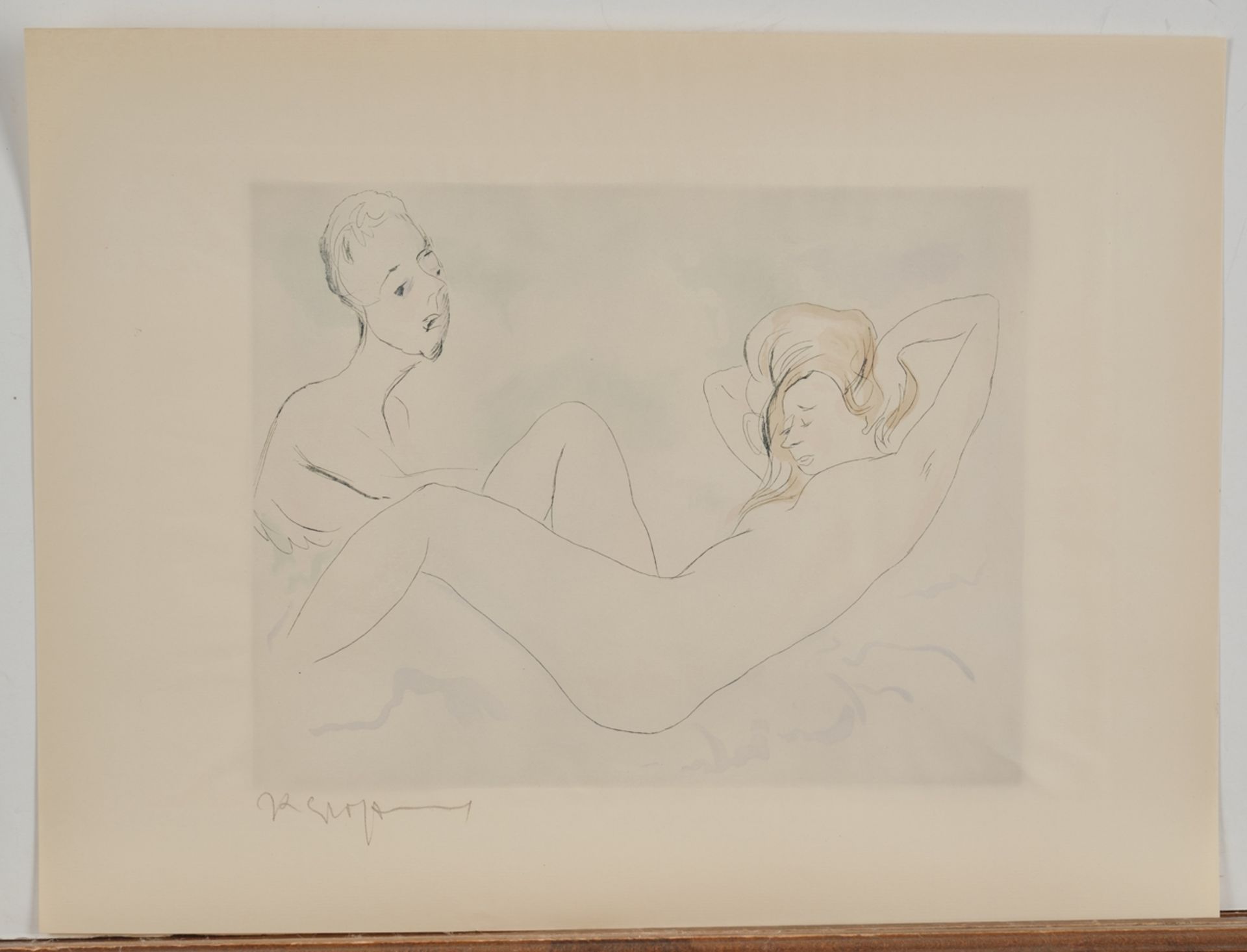 Grossmann, Rudolf (Freiburg 1882 - 1941, studied at the KA Düsseldorf, painter and etcher),"Frauen" - Image 4 of 7