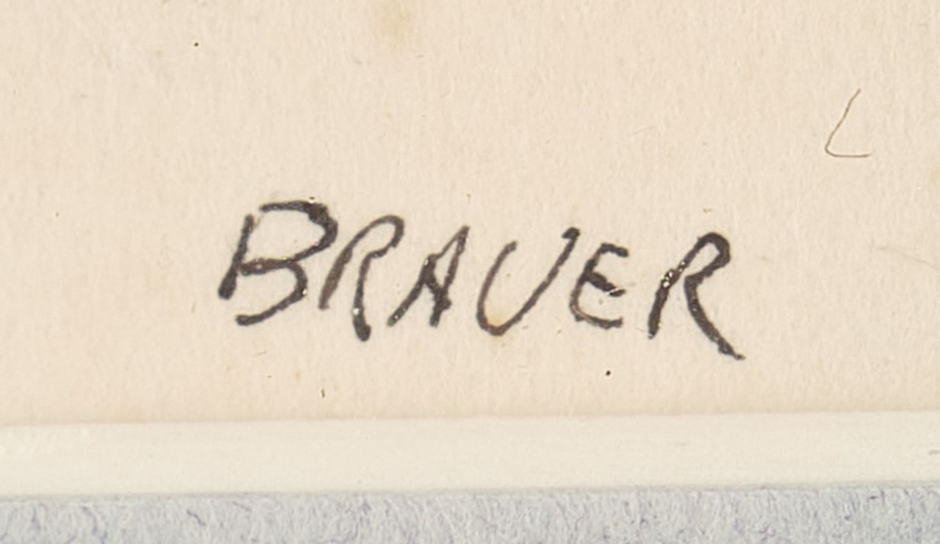 Brauer, Arik (Wien 1929 - 2021 Wien, Maler und Grafiker des phantastischen Realismus), - Bild 3 aus 4