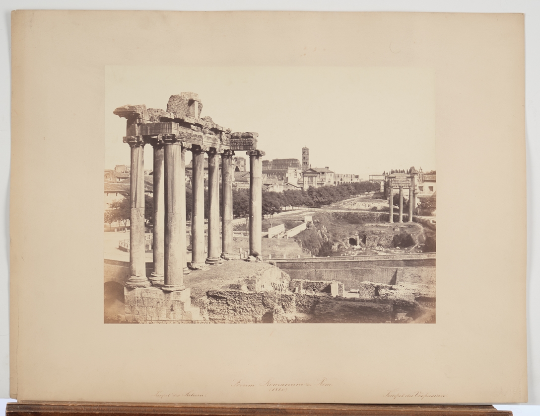 11 photographs, ", "Views of Rome", Rome, c. 1865, Josef Spithöver (1813-1892), albumen prints each - Image 5 of 9