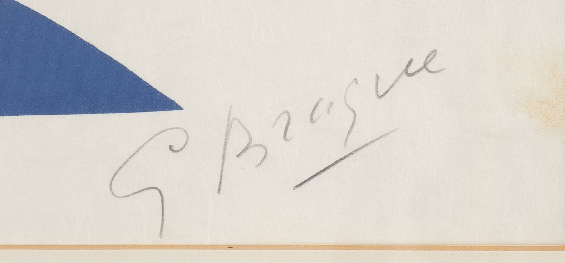 Braque, Georges (Argenteuil 1881 - 1963 Paris, Studium an der Académie Humbert bei Marie Laurencin  - Bild 3 aus 4