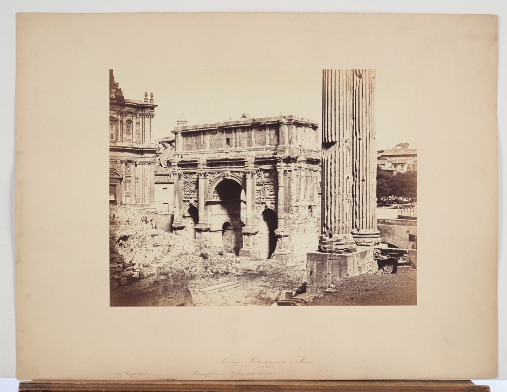11 photographs, ", "Views of Rome", Rome, c. 1865, Josef Spithöver (1813-1892), albumen prints each - Image 2 of 9