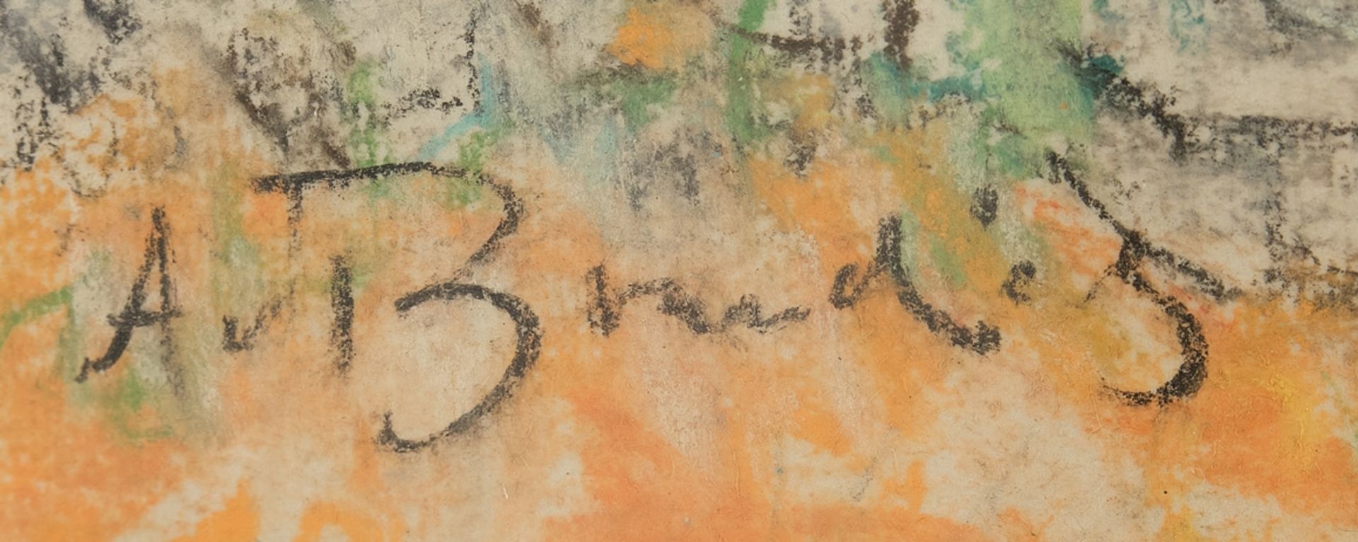Brandis, August von (Haselhorst 1862 - 1947 Aachen, deutscher Impressionist, Interieurmaler, Studiu - Bild 3 aus 4