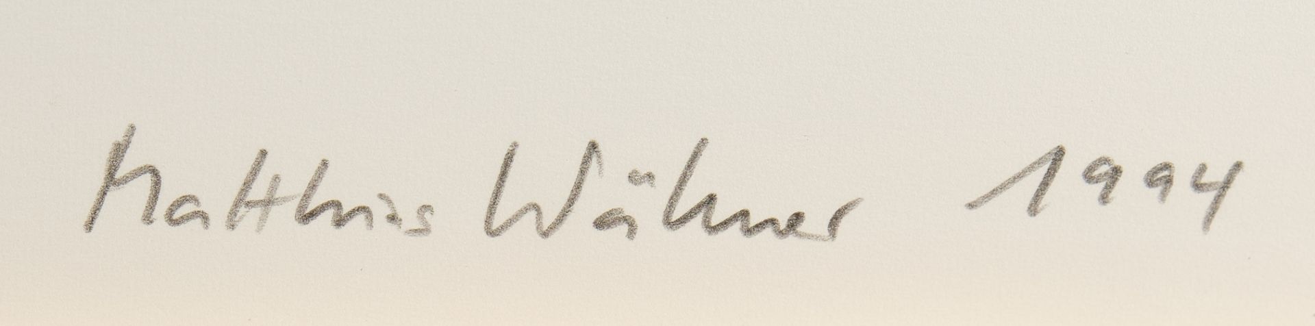 Wähner, Matthias (geb. 1953 Berlin), - Bild 3 aus 5