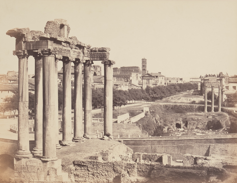 11 photographs, ", "Views of Rome", Rome, c. 1865, Josef Spithöver (1813-1892), albumen prints each - Image 4 of 9