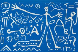 Penck, A.R. (Dresden 1939 - 2017 Zürich, bedeutender zeitgenössischer Künstler und Vater der Neuen 