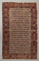 Schirwan-Marsali, Kaukasus, antik, Pflanzenfarben, ca. 1.74 x 1.10 m, Gebrauchsspuren