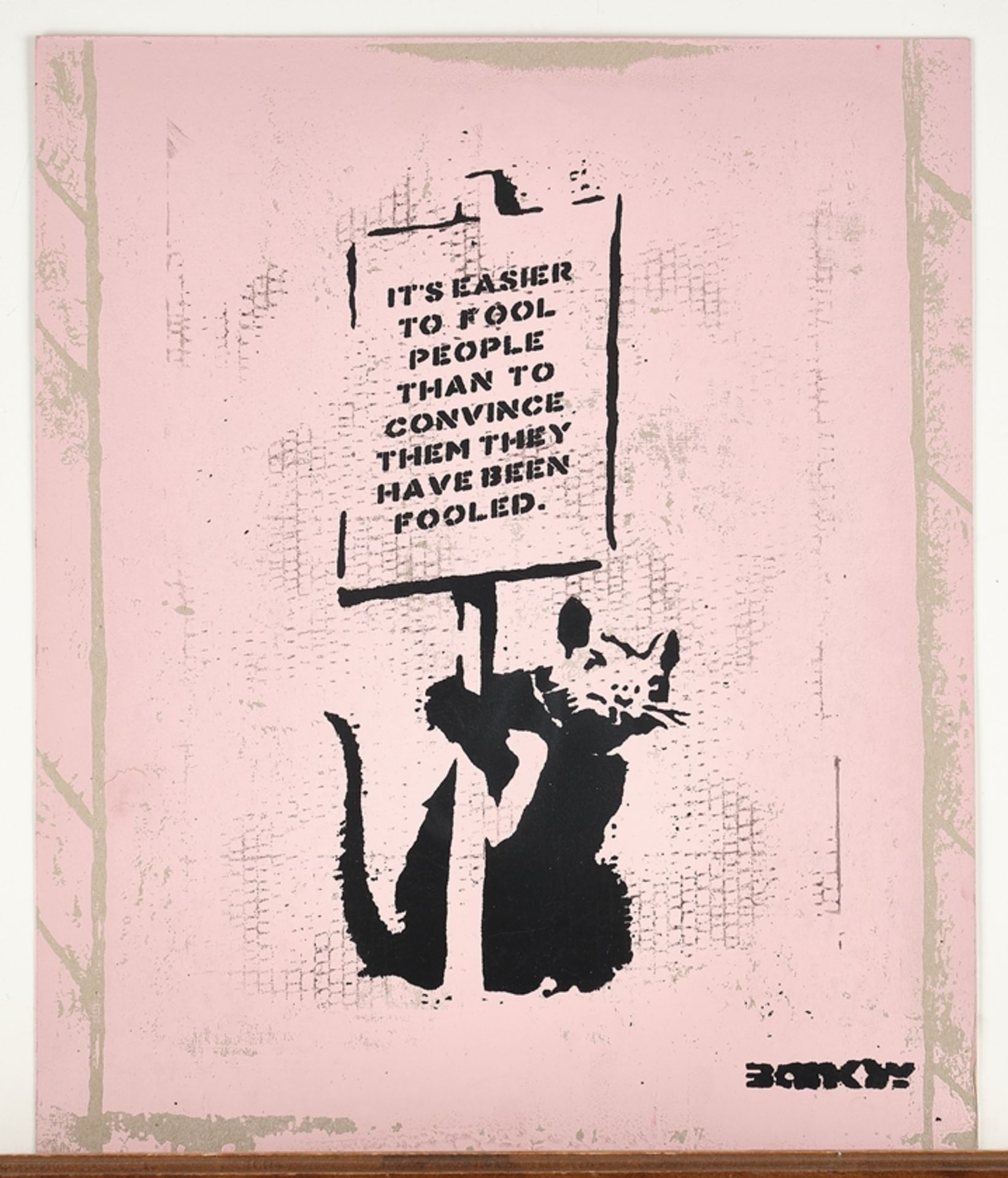 NOT BANKSY / NOT BY BANKSY / NOT NOT BANKSY, STOT21stCplanB (pseudonyms of Steve Lowe and Adam Wood - Image 2 of 3