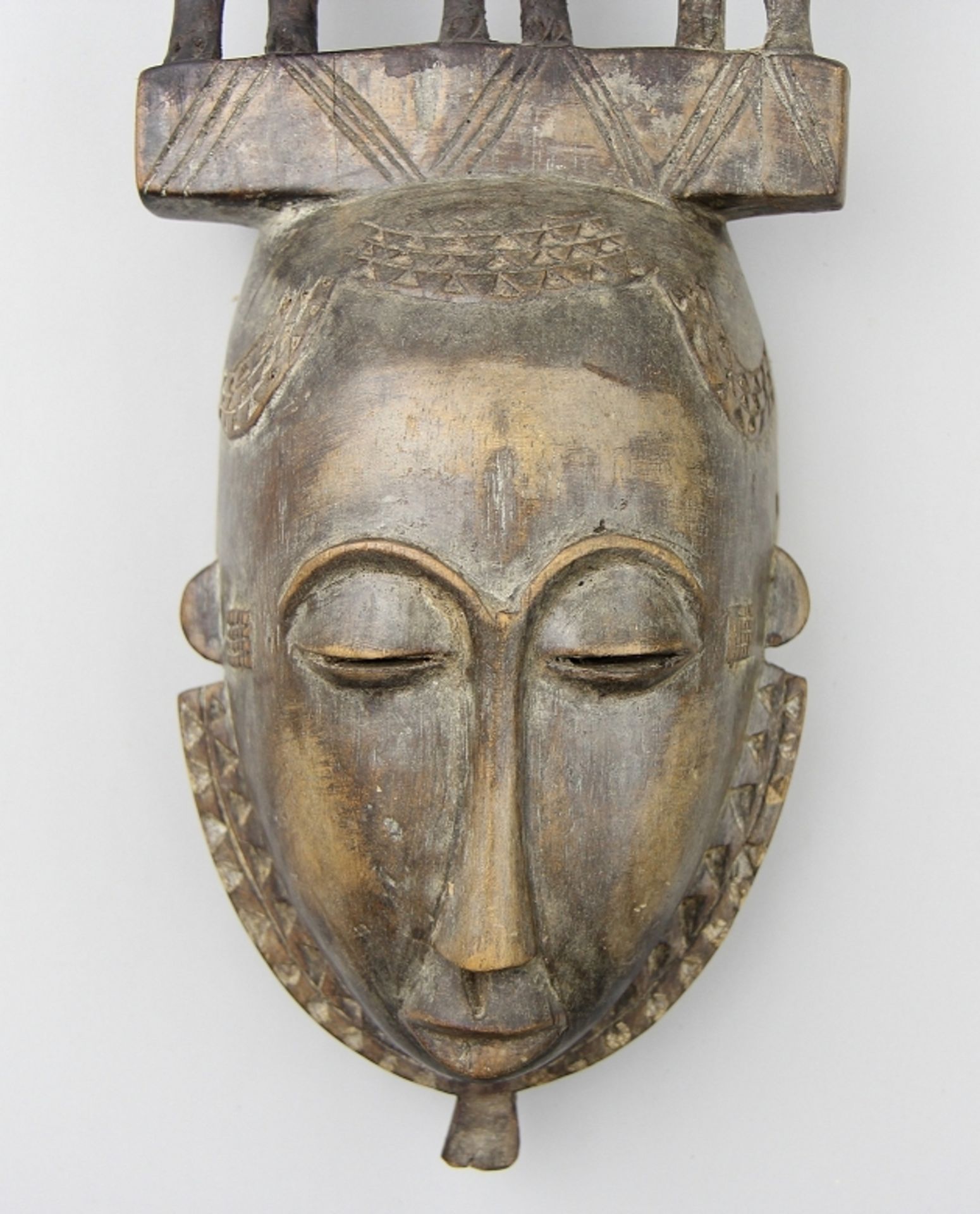 Zwei afrikanischen Masken - Image 4 of 5