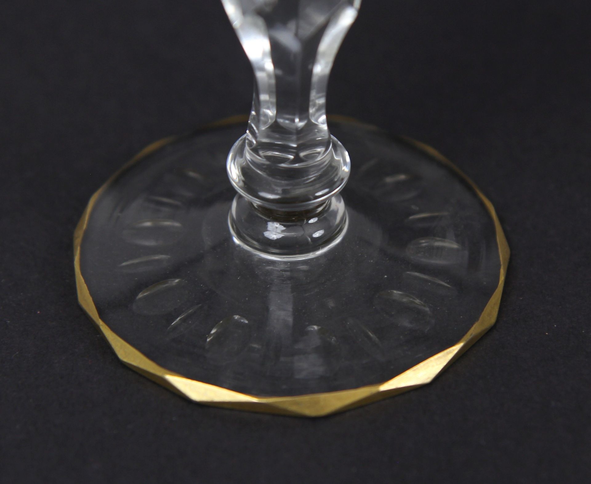 Böhmisches Kelchglas - Bild 3 aus 3