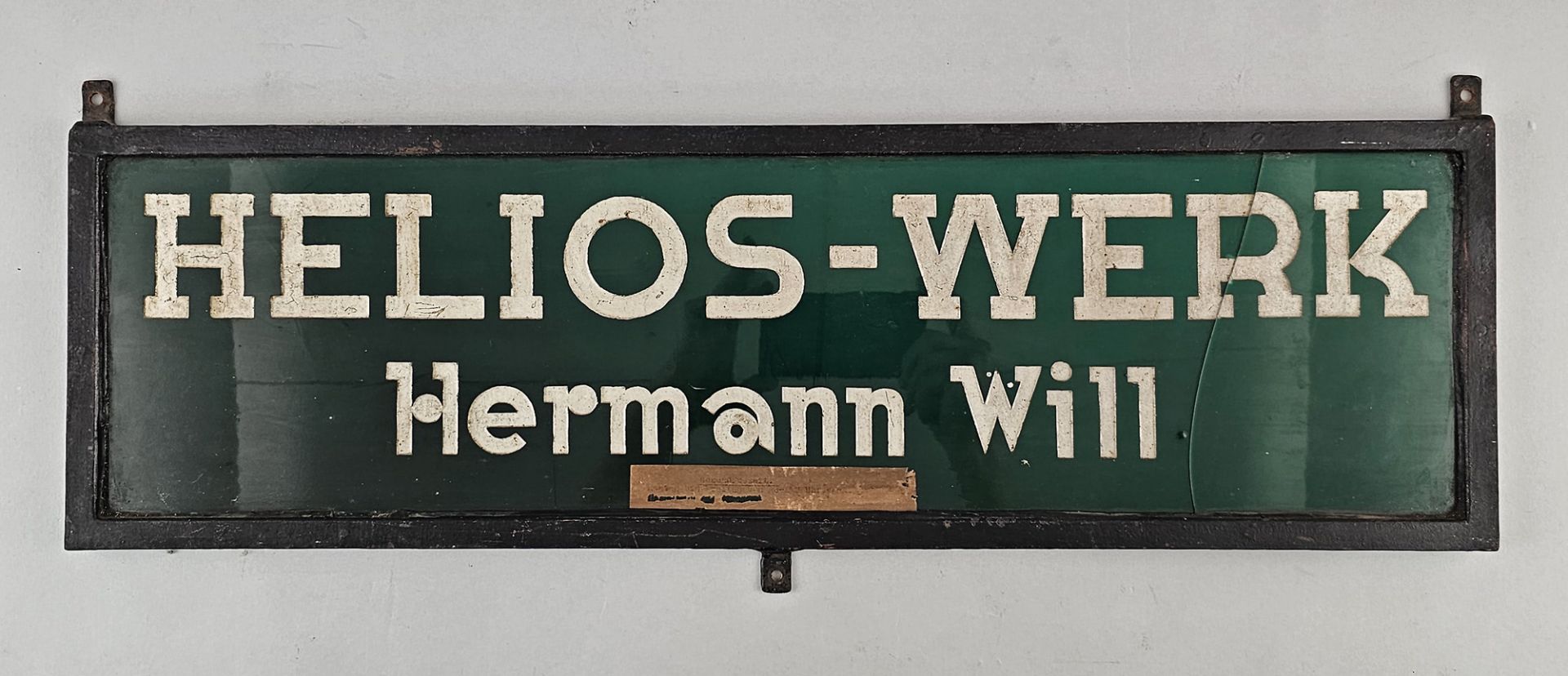 Reklame-Schild Helios - Werk