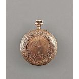 Goldene Damen-Taschenuhr um 1890