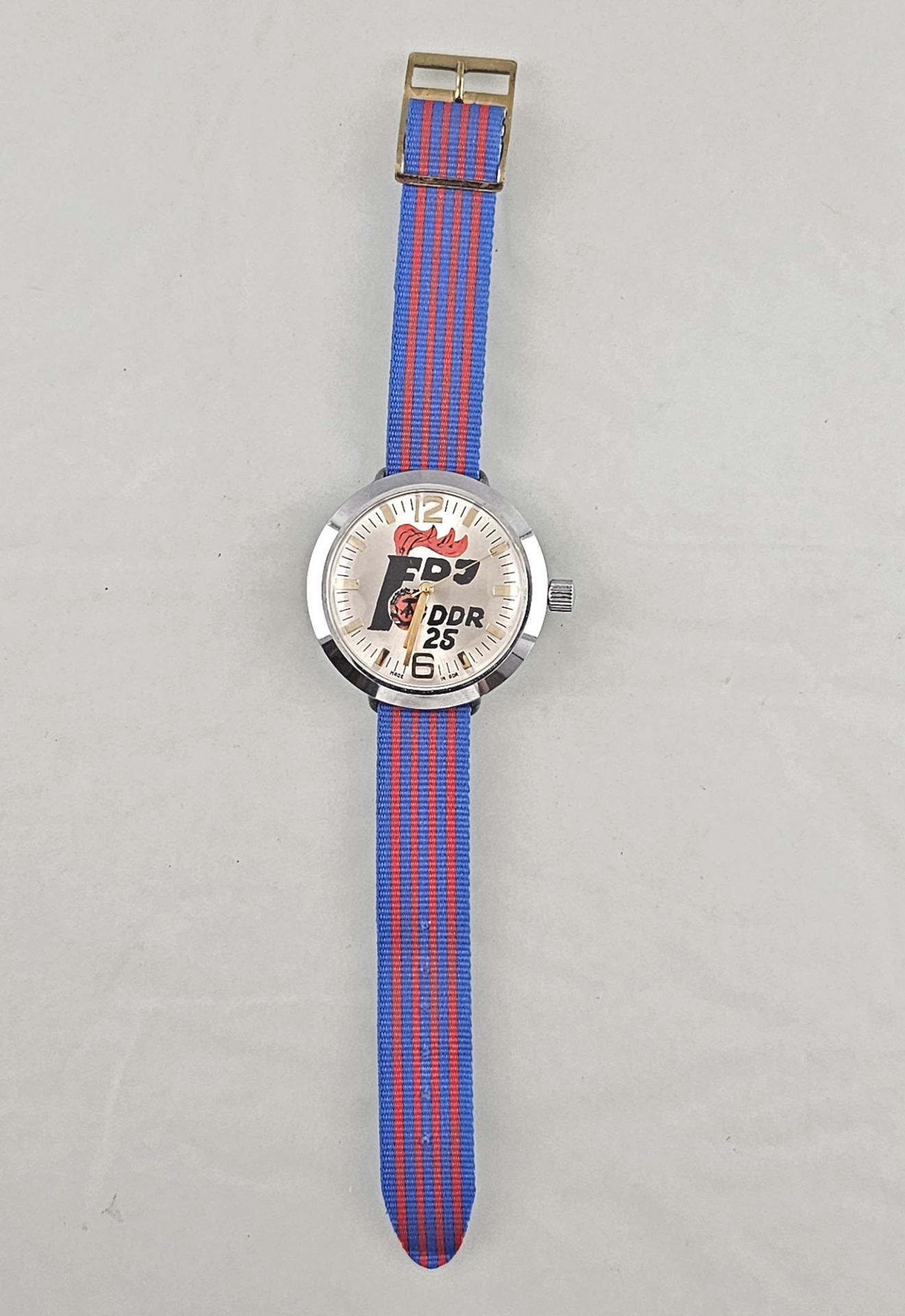 Herren-Armbanduhr Sonderedition 25 Jahre DDR FDJ - Image 2 of 4