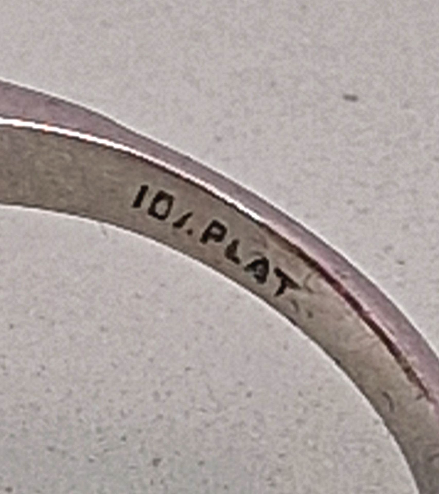 Platin-Ring - Image 5 of 7