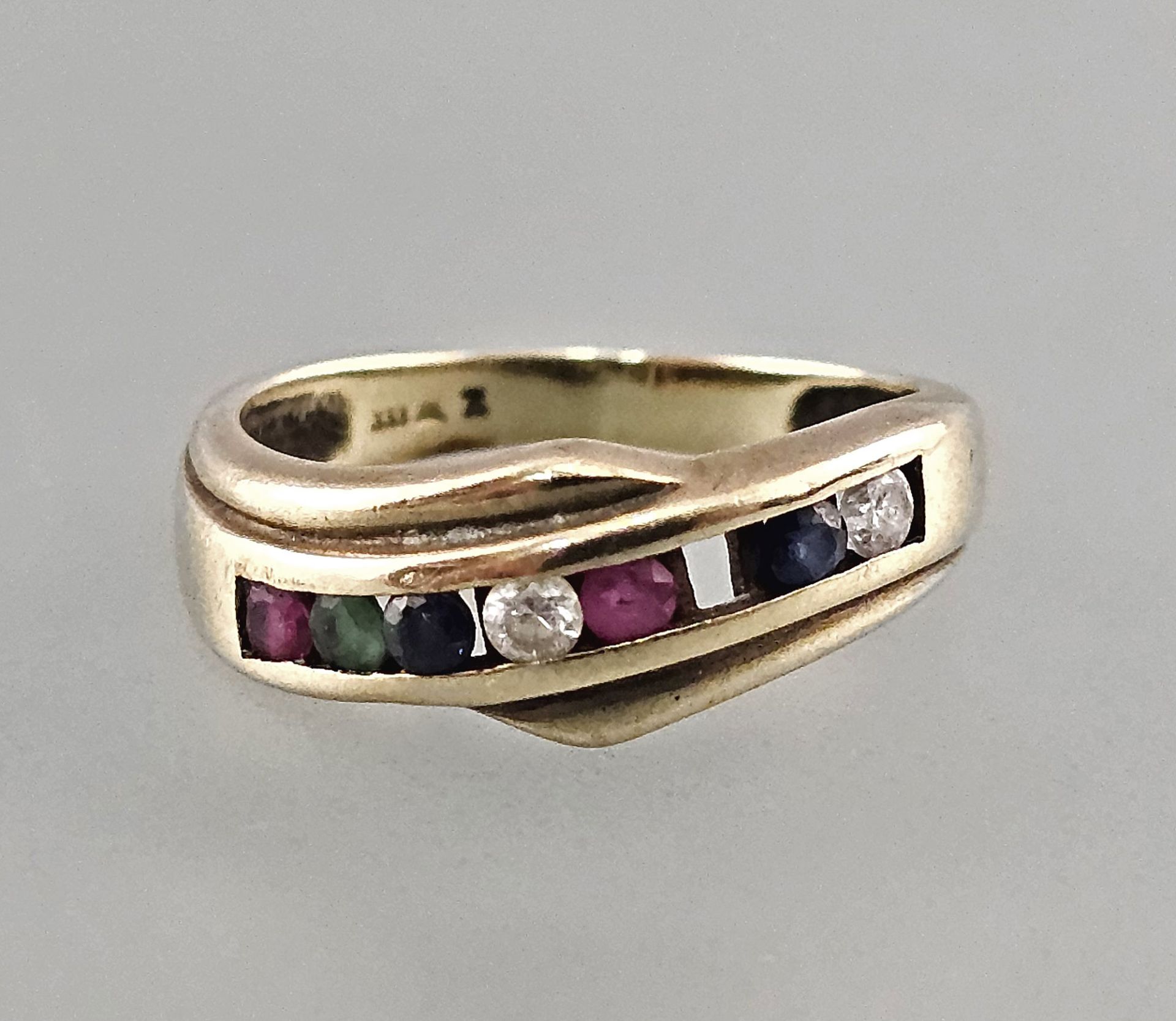 Rubin-Smaragd-Saphir-Brillant-Ring 
