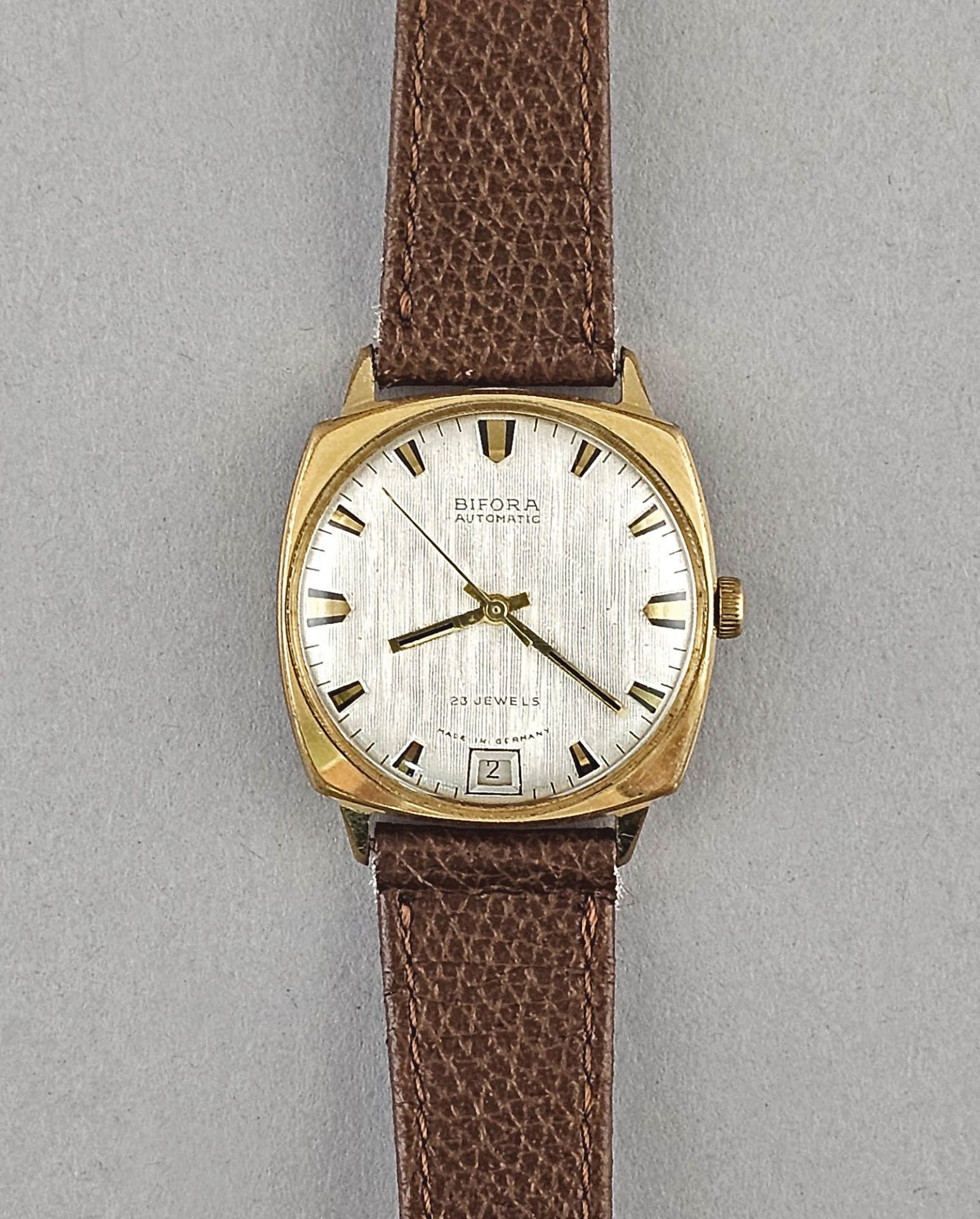 Herren-Armbanduhr Bifora Automatic Vintage - Image 2 of 2