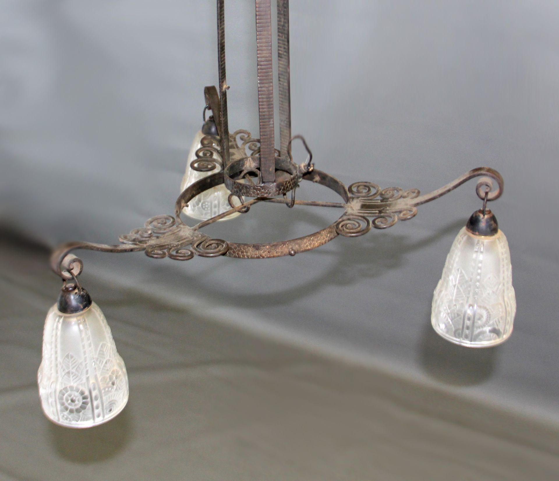 Deckenlampe Jugendstil - Image 2 of 2