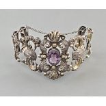 Antikes Amethyst-Armband Historismus