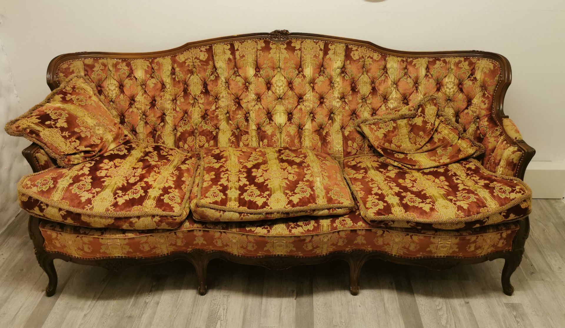 Sofa und 2 Sessel Neobarock  - Bild 2 aus 8