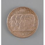 Silber-Münze 100 Francs Belgien 1950