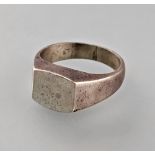 Silberner Siegel-Ring